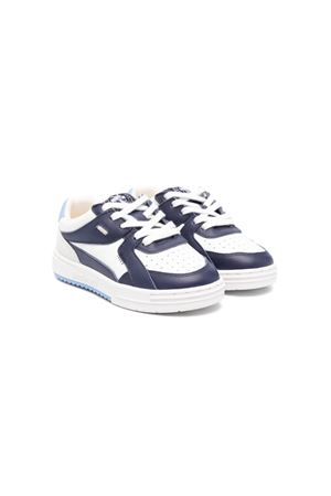 sneakers in pelle bianco PALM ANGELS KIDS | PBIA014S24LEA0010146